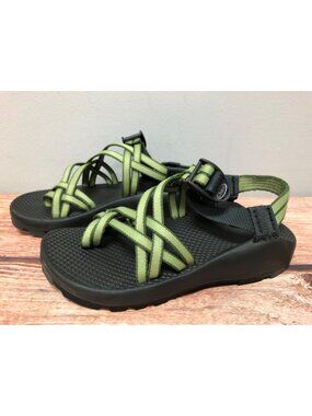 Chaco ZX/2 Green Straps Vibram Sole Sport Sandals Colorado Womens 6